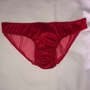 Red Satin Victoria’s Secret